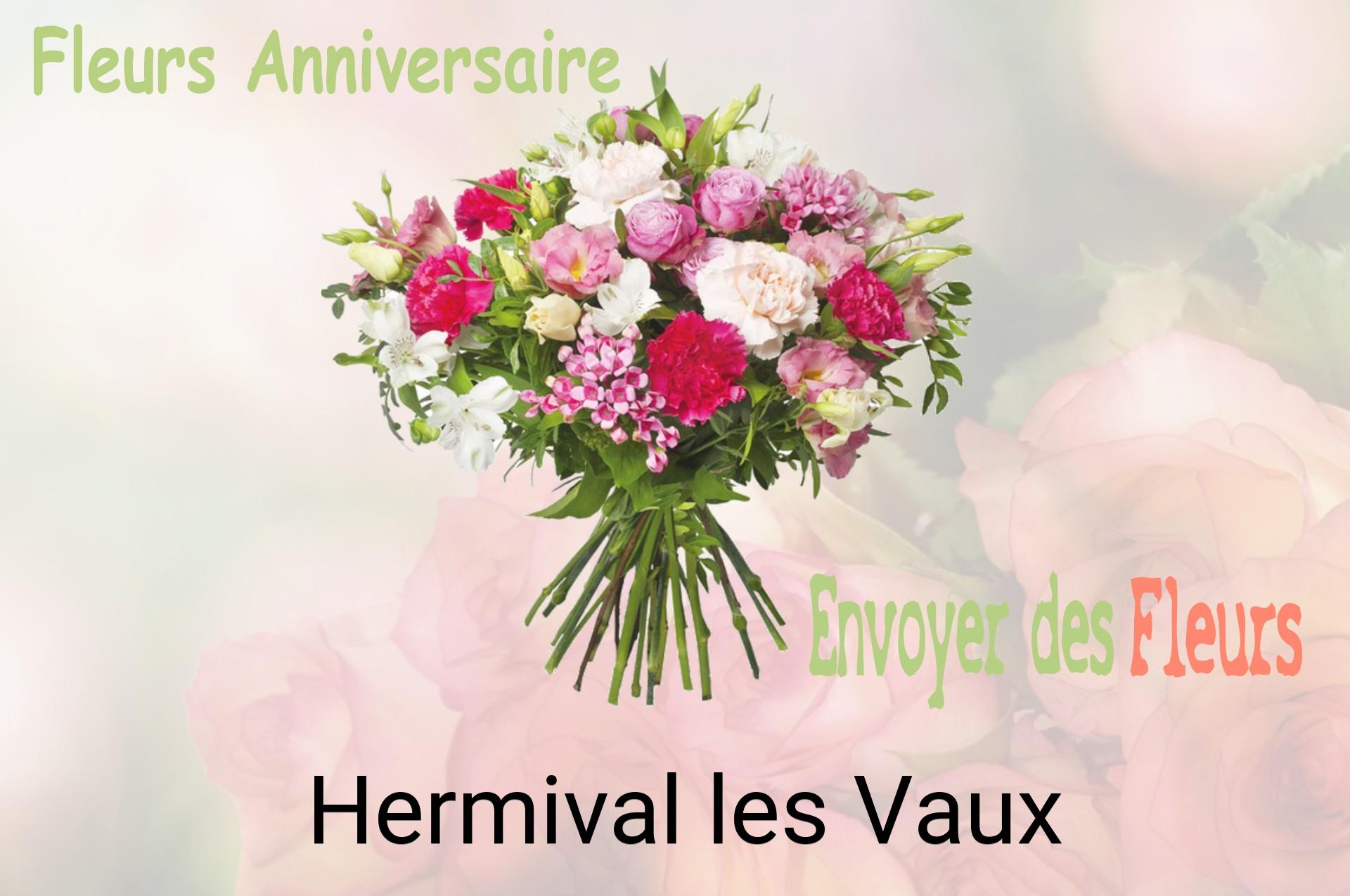 Bouquet de fleurs d’anniversaire livré à Hermival-les-Vaux